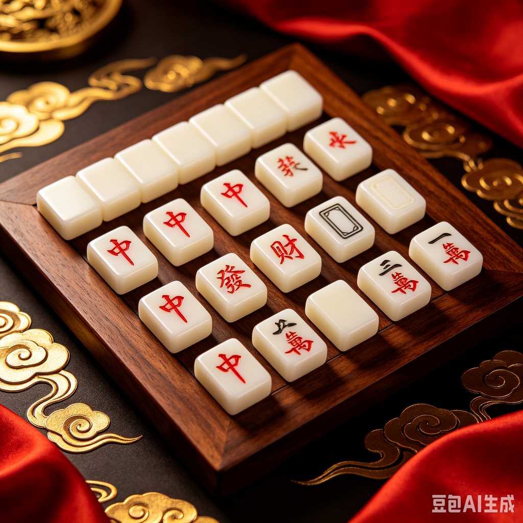 mahjong rule card included