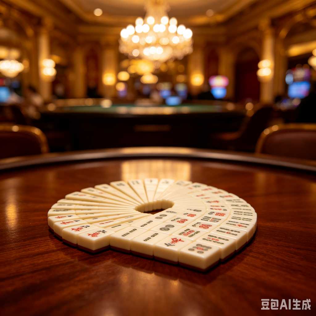 artistic mahjong tiles set